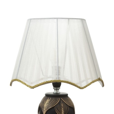 The lampshade "Bourgeois" White E27/E14 25x25x19 cm-4