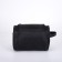 Lightning cosmetic bag, external pocket, black color