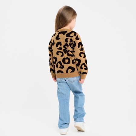 Джемпер детский леопардовый KAFTAN, р.30 (98-104 см)-6