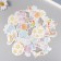 Stickers for creativity "weather phenomena" embossing silver set 48 pcs 9x7x0.8 cm