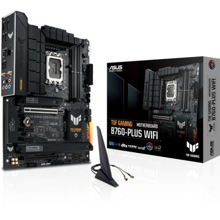 The ASUS TUF Gaming B760-Plus WiFi SOC-1700 Intel B760 4XDDR5 ATX AC`97 8ch (7. 10044-9