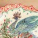 Largan Rishtan ceramics "Bird Bird", 41 cm, corrugated