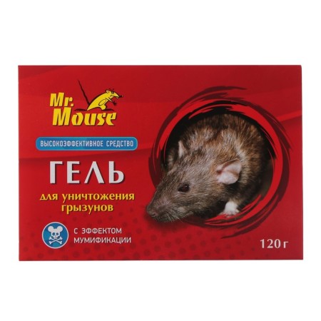Mr. Mouse-related preparation gel from rodents 120 g/24