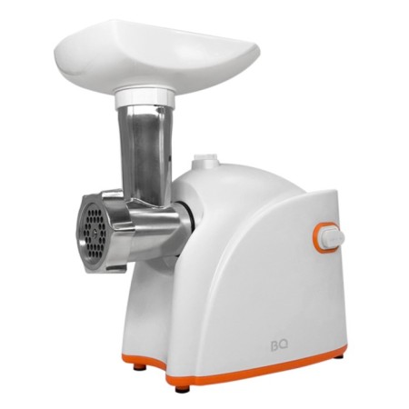 BQ MG1001, 1,400 watts, reverse, nozzle for sausages and kebbe, white-orange