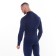 Male thermal underwear (fufaika, pants) print Bear, dark blue color, size 48