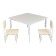 Table children's growing fairy "My baby", group 0-1, white-white color