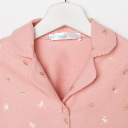 Pajama nursery from a flannel (shirt, trousers) KAFTAN "Dandelions", height 98-104, pink-7