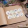 A set of stickers for business "Gift", 40 pcs, 4 x 4 cm