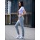 Women's ISee pants, size 48, gray color