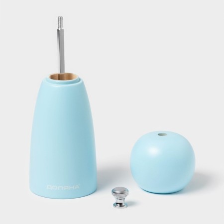 Mill for spices of the Dolyan "Cloud", 16.5 cm, blue color-3