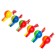 Whistle "football", the color of mix