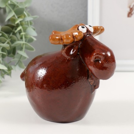 Souvenir Ceramics "Cute Losik" 9x14x11.5 cm-1