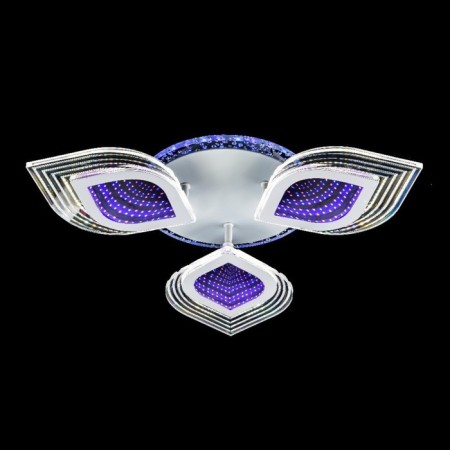 LED LED Economic light 51256/3+1WT RBP+3D, 4XLED, 8x50x50 cm, white color