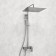 The shower system wasserkraft a177.119.126.087.ch, tropical shower, shower, chrome