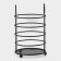 Drywall for cutlery shares, 17 × 10.5 × 10.5 cm, black color