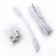 LED LED LED, 18 W, 560 mm, IP40, 220V, full spectator, with off., Transparent