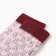 Women's terry socks minku, burgundy color, rr 36-41