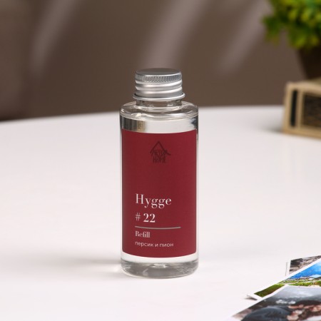 Filler for aromatic diffuser Hugge #22 peach and peony 100 ml-1