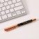 Hand "Happy Teacher", Furniture Pink Gold, Metal, Blue Paste, 1.0 mm