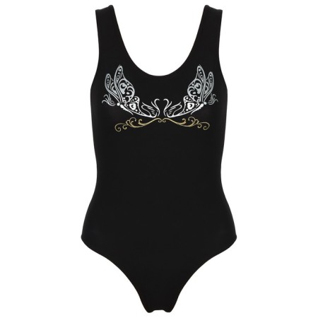 A swimsuit for gymnastics and dancing Grace Dance, p. 28, black color-5