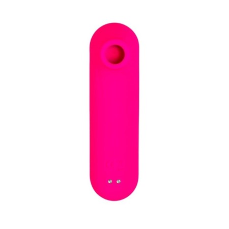 Vacuum-wave stimulator Eroteq Molette, silicone, 13 cm, pink-3