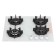 Hon surface Delvento V60N41C011, gas, 4 burners, white