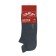 Men's socks with Omsa Active false fies, size 36-38, color Grigio Scuro