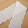 Lace embroidery, 75 mm × 13 ± 1 m, white color