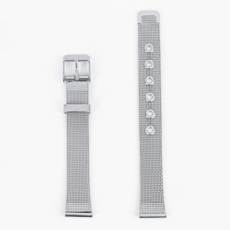 Solomon watch strap, 14 mm, stainless steel, L-20 cm, silver-1