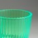 Baltik's candlestick Light-green bright "7x7 cm, 140ml