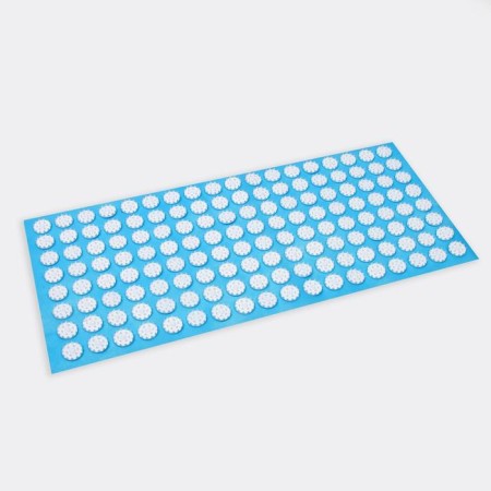 The Kuznetsova applicator, 144 thorns, spanbond, 26 x 56 cm, blue.