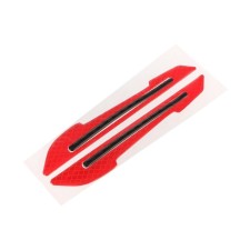 The sticker is anti -reflecting, reflective 16 × 2.3 cm, set 2 pcs, red