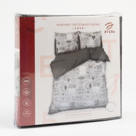 Bed linen "Ethel" 1.5 joint venture 143*215 cm, 150*214 cm, 70*70 cm -2 pcs-6