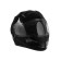 The helmet integral with two visors, size L (59-60), BLD-M67E model, black glossy