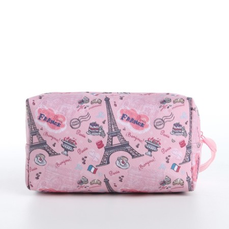 Lightning cosmetic bag, pink color-1