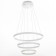 Suspended Citilux “duet” CL719650, 60x60x30 cm, 3x48.33W, led, white color