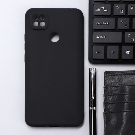 Innovation cover, for Xiaomi Redmi 9c, silicone, matte, black-5