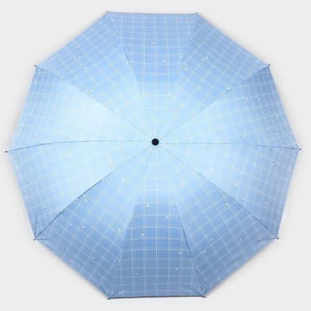 Mechanical “Points” umbrella, eponge, 4 additions, 10 spokes, r = 53 cm, color mix-11