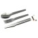 Set of cutlery, hiking, 3 items