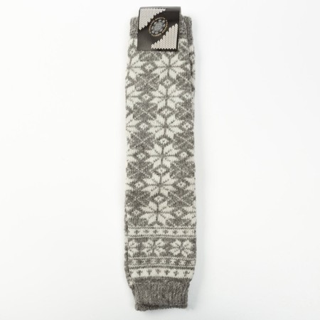 Women's woolen heterns "white snowflake", gray color is gray-3