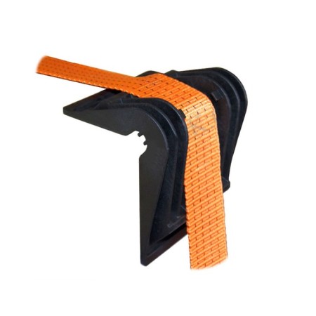 Corner to protect the fold belt, black