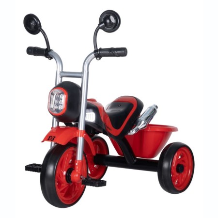 Children's three -haired bicycle Farfello S678, red color