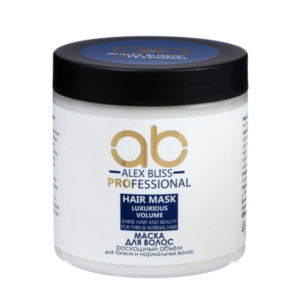 Hair mask "Alex Bliss" luxurious volume, 500 ml