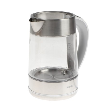 Electric Deerama DEM-SH50W, glass, 1.7 l, 2200 watts, adjustment t °, silver-6