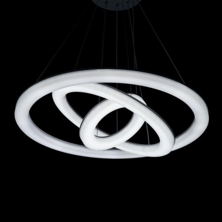 Suspended lamp Citilux "Electron" CL710A104S, 65x65x40 cm, 1x104W, LED, white color-34