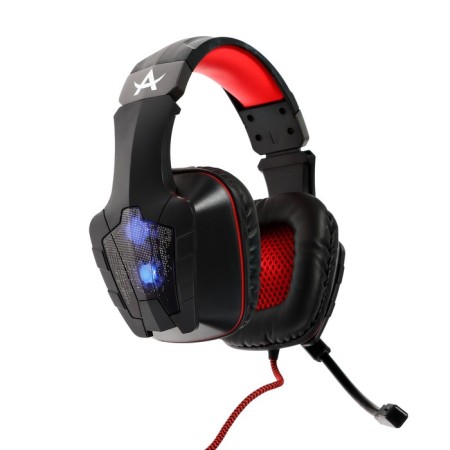 Qumo Arsenal headphones, game, microphone, USB, 2M, backlight, black