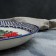 Largan Rishtan ceramics "Grenates", 36 cm, blue border