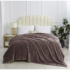 ORNELLA Cover, size 160x210 cm, mokko color