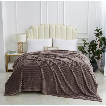 ORNELLA Cover, size 160x210 cm, mokko color