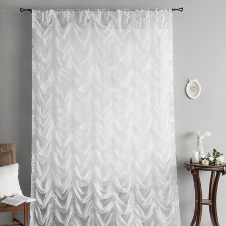 Tulle "Amelie", size 290x600 cm, white color